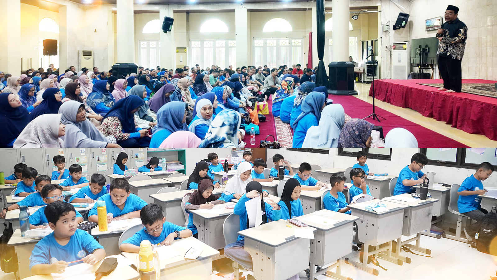 Tes Eliminasi Ke-4 Siswa Kelas Khusus KPM Digelar Hybrid, Orang Tua Antusias Ikuti Pertemuan Bersama