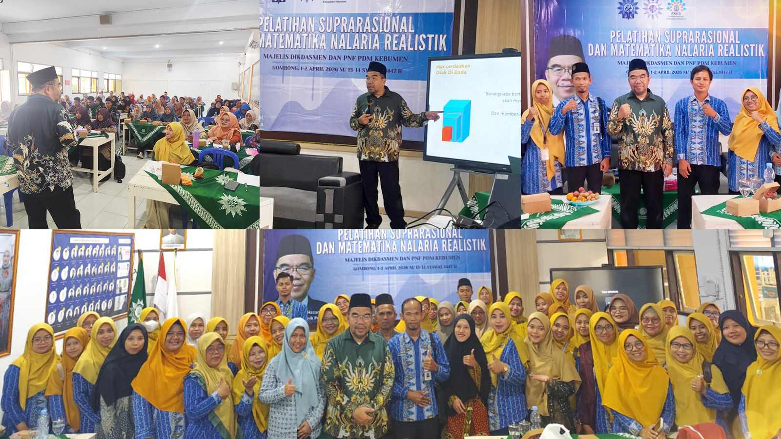 KPM Perkuat Mindset dan Kompetensi Guru Muhammadiyah dalam Pelatihan Suprarasional dan MNR di Kebumen