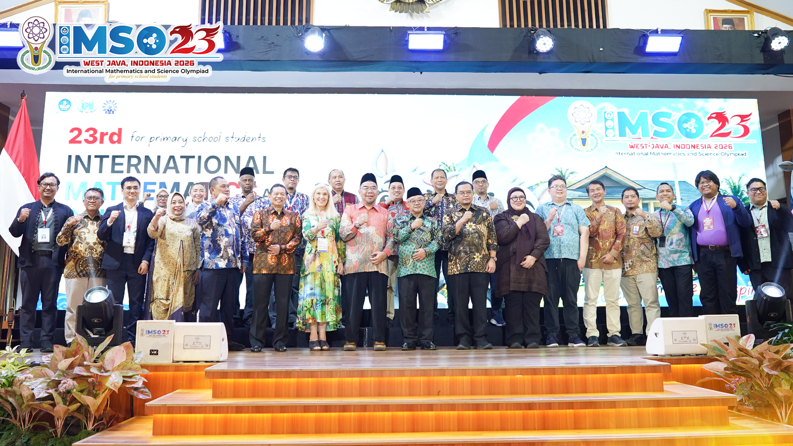 Minister of Primary and Secondary Education Officially Opens IMSO-23, Indonesia Ready to Achieve!