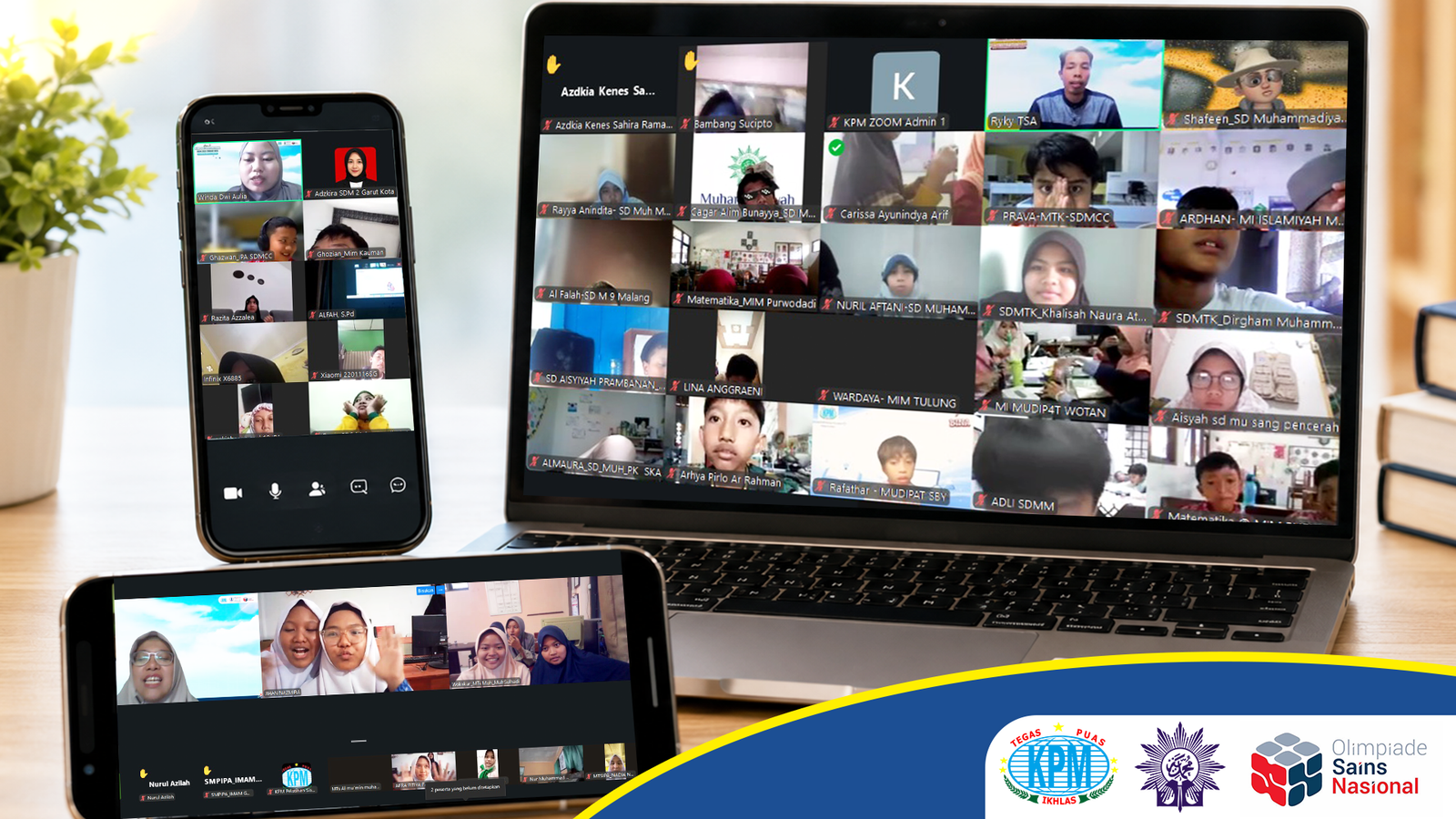 1.302 Siswa Muhammadiyah Antusias Ikuti Pembinaan Intensif OSN-K 2026 Batch 2 Secara Online