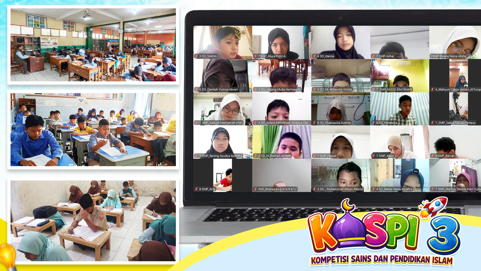 Padukan Sains dan Nilai Keislaman, KOSPI ke-3 Jadi Ajang Prestasi Siswa Muslim di Bulan Ramadan