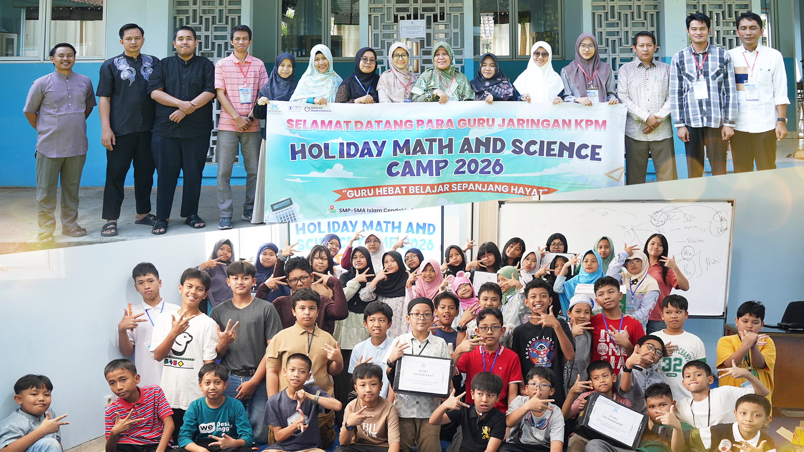 Isi Liburan dengan Belajar Bermakna, Holiday Math and Science Camp 2026 Tingkatkan Kompetensi Guru dan Perkuat Nalar Siswa 
