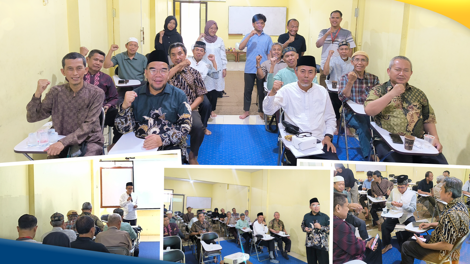 Berpikir dengan Otak dan Hati, KPM Hadirkan Pelatihan Suprarasional bagi DKM di Bogor