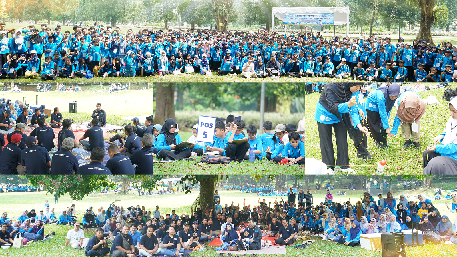 Tes Eliminasi Outdoor Kelas Khusus KPM Hadirkan Tantangan Akademik dan Pembelajaran Karakter di Kebun Raya Bogor