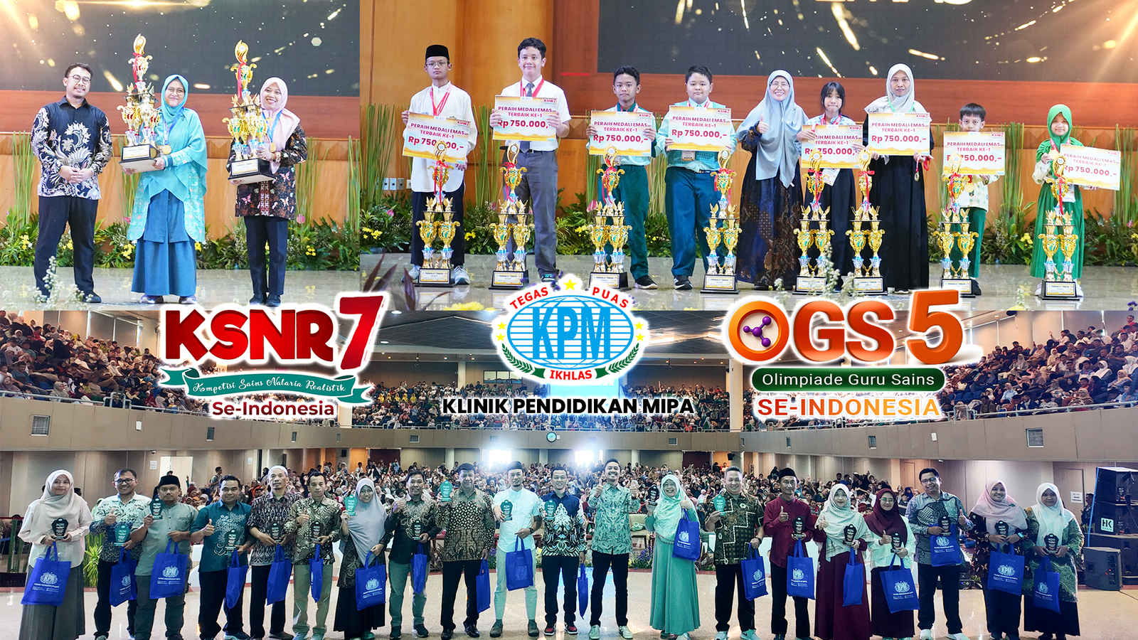 Ribuan Peserta Dari Barat Hingga Timur Indonesia Bersatu di Final KSNR & OGS 2025: Menggenggam Ilmu, Menebar Keikhlasan, Membangun Peradaban