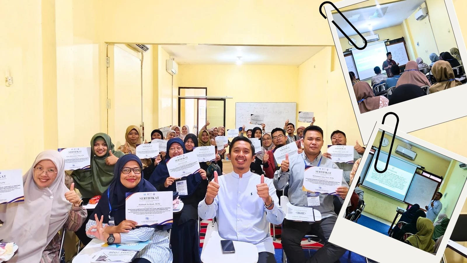 TINGKATKAN KOMPETENSI GURU, PELATIHAN OLIMPIADE INTENSIF SUMM KEMBALI DIGELAR