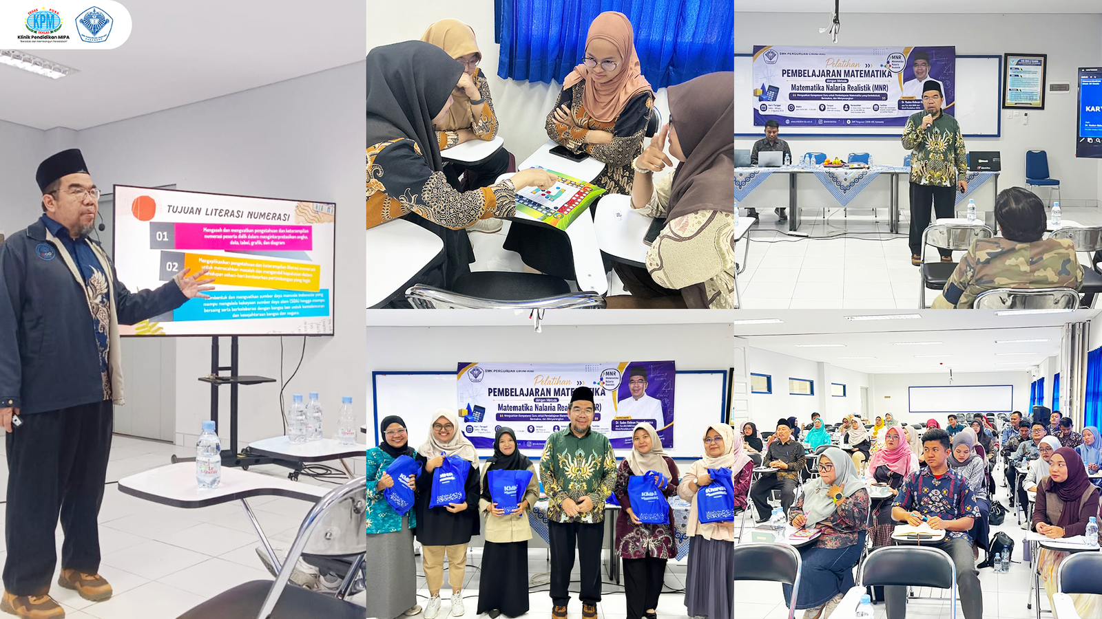 KPM Perkuat Kompetensi Guru Matematika di Karawang Melalui Pelatihan Suprarasional dan MNR