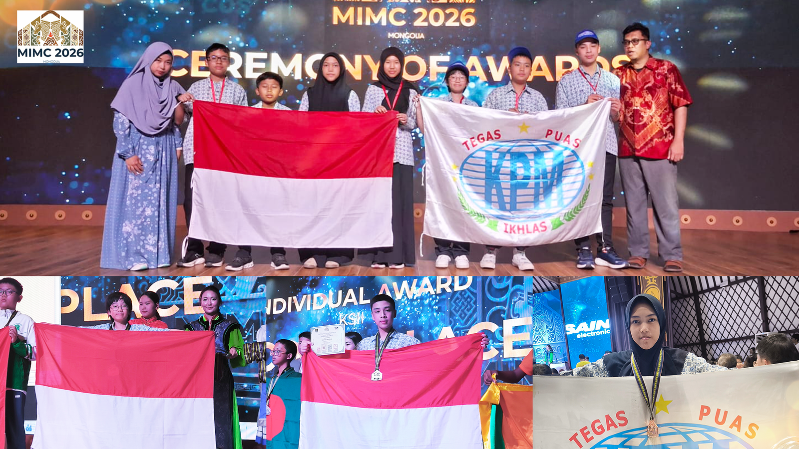 Bersaing dengan 580 Peserta dari 32 Negara, Tim KPM Indonesia Raih Prestasi di MIMC 2026