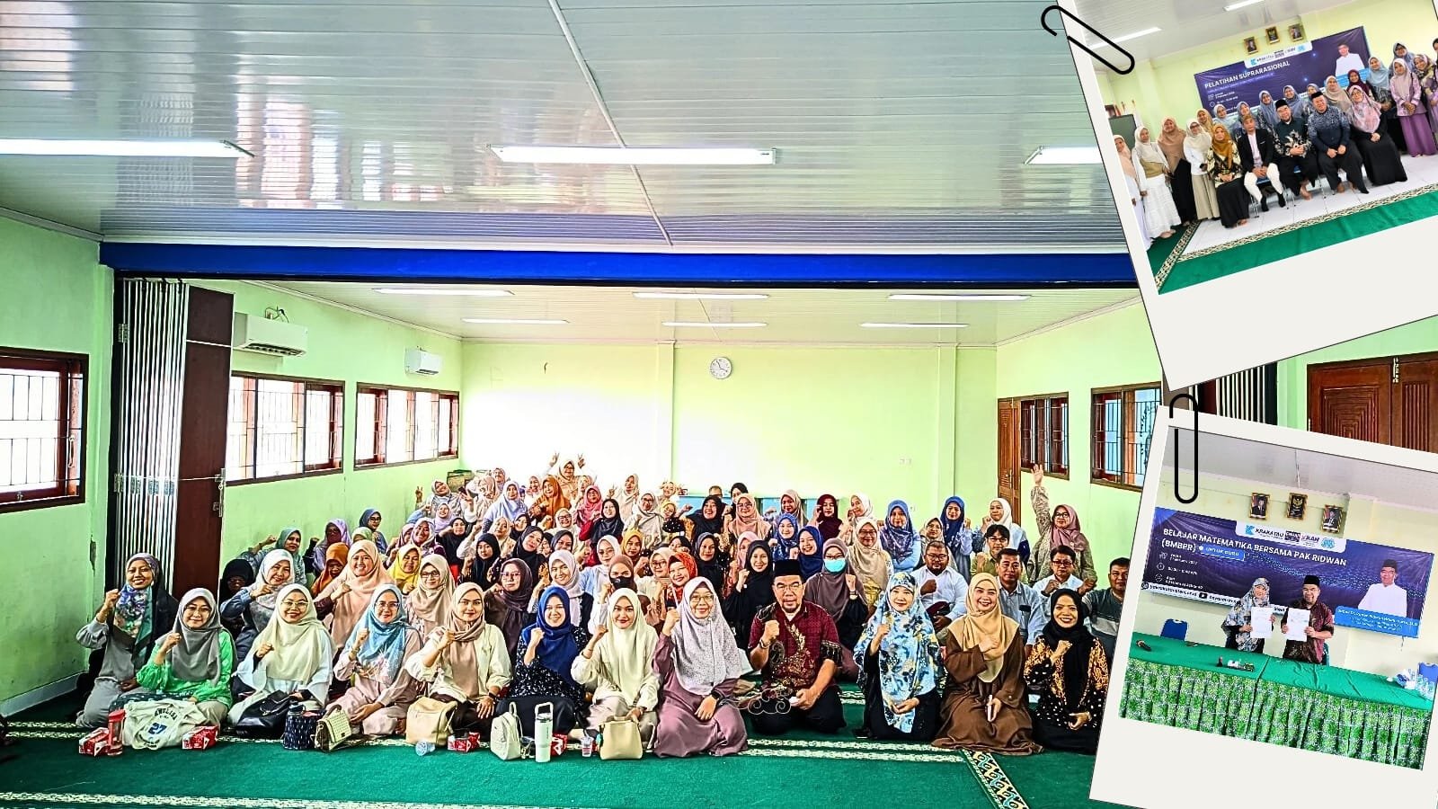 BERPIKIR MENGGUNAKAN OTAK DAN HATI, KPM HADIR WARNAI NUANSA PELATIHAN DI YPKS