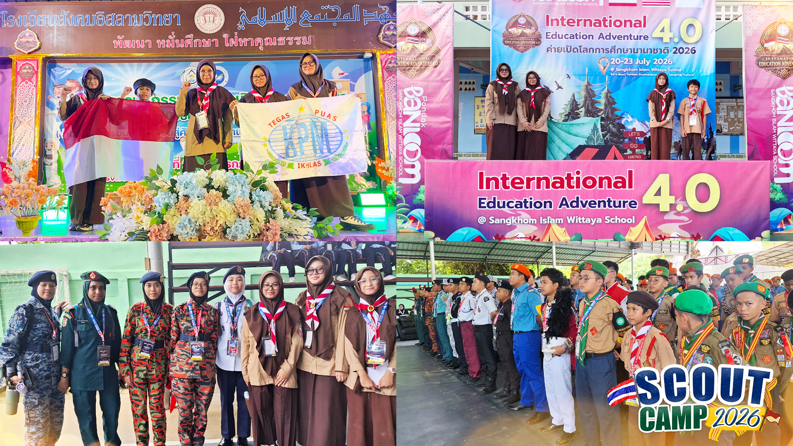 Tak Sekedar Berkemah, Tim KPM Indonesia Asah Kepemimpinan dan Bangun Persahabatan Global di International Scout Camp 2026