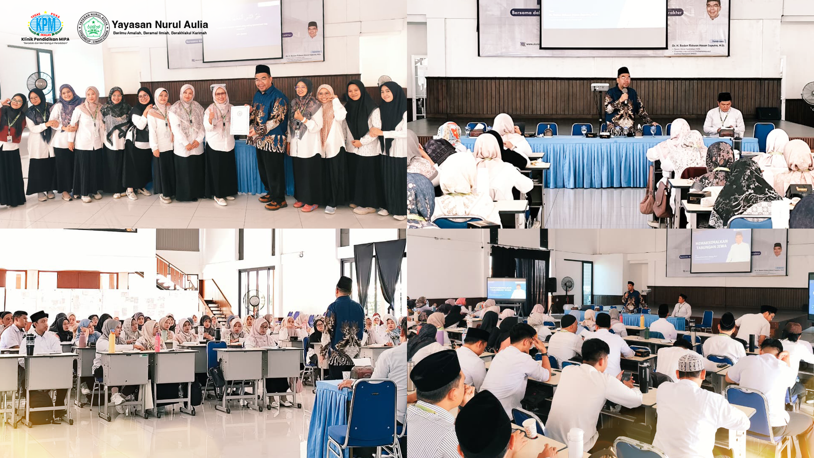 KPM Bekali 119 Guru Yayasan Nurul Aulia Cimahi melalui Pelatihan Suprarasional