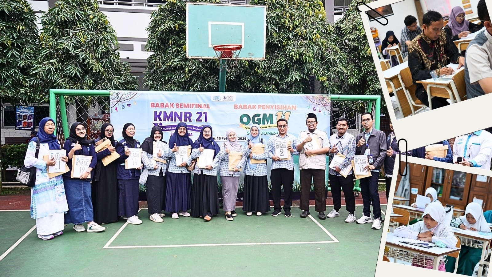 SEMIFINAL KMNR 21 DAN PENYISIHAN OGM 11: SAJIKAN SOAL MENANTANG UNTUK MENGASAH KEMAMPUAN BERPIKIR LOGIS DAN SISTEMATIS